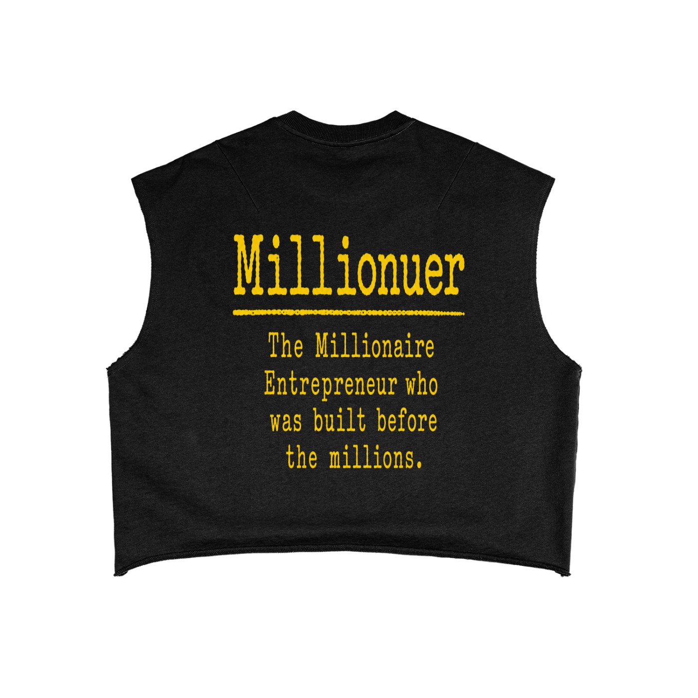 French Terry Boxy Tank Top
