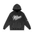Millionuer Snow Washed Loose Cotton Hoodie