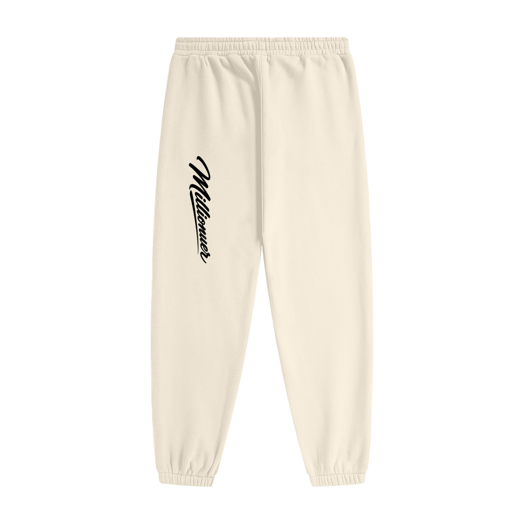 Millionuer Unisex Heavyweight Fleece Joggers
