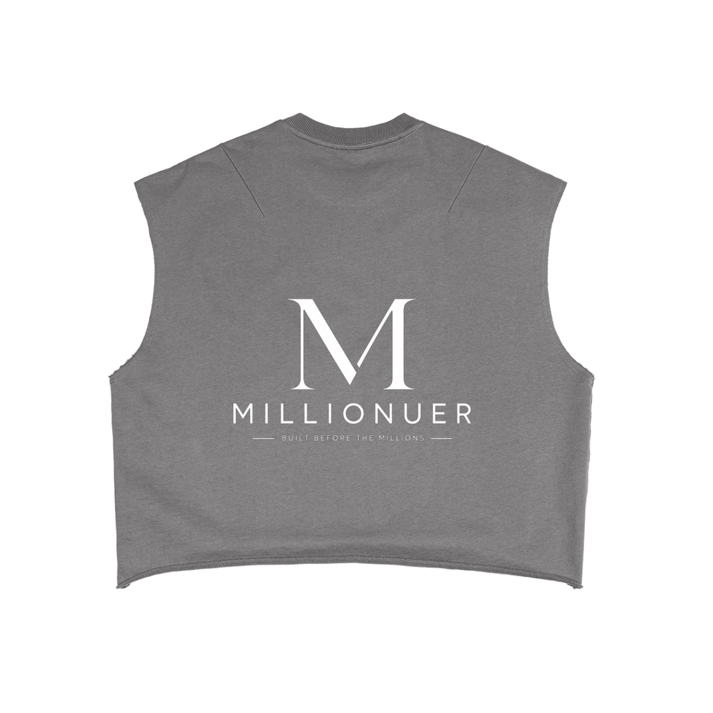 Millionuer French Terry Boxy Tank Top