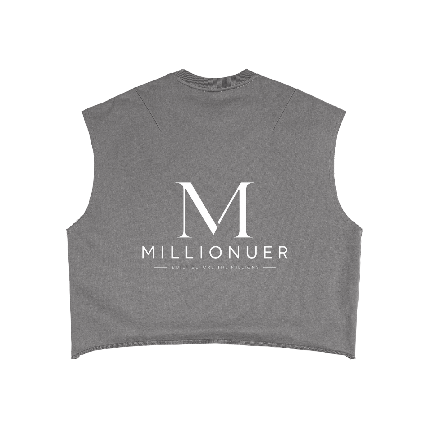 Millionuer French Terry Boxy Tank Top